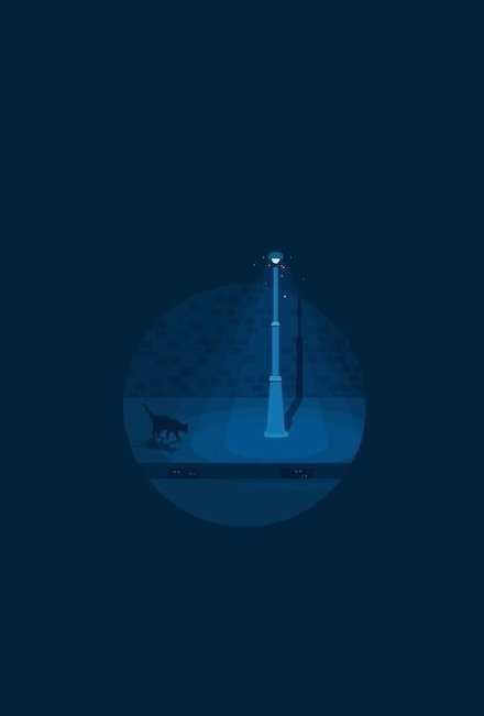 我真的太喜欢熬夜了，我觉得我上辈子就是个路灯。