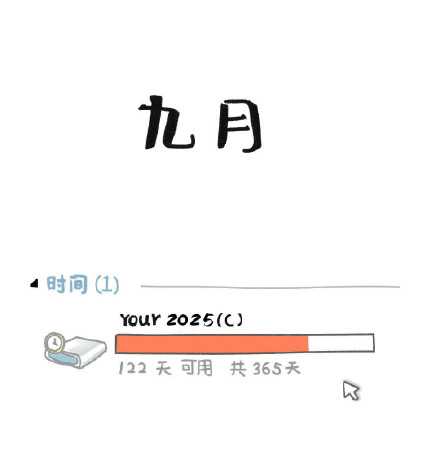 你好，9月。今年剩下的1/3，一定要加油了！