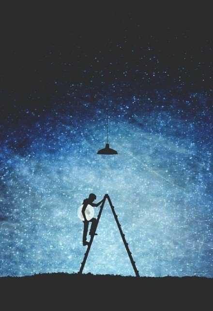 有时候先说晚安的人 只是为了让对方先睡 自己却一个人失眠