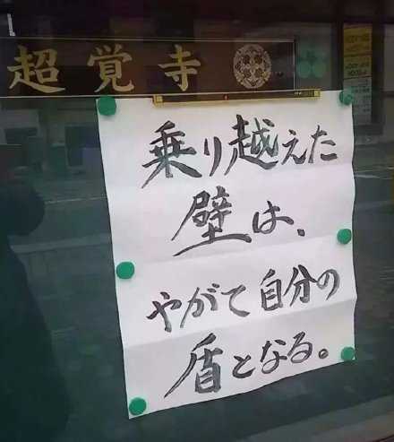 能跨越的高墙都会成为自己的后盾