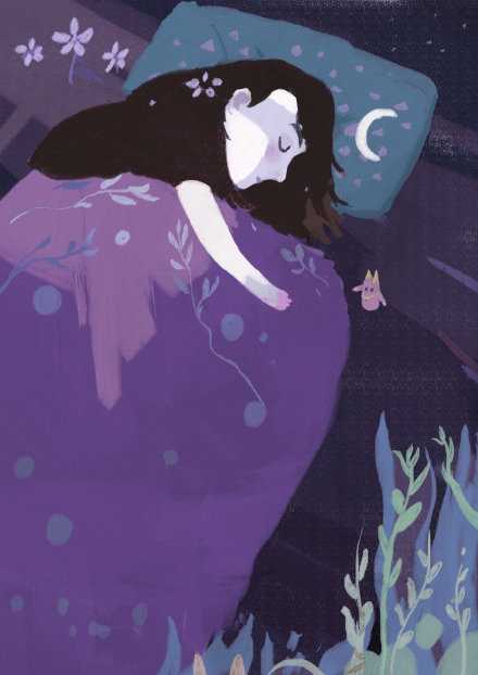 失眠不要紧，总会在某一个翻身之后睡着的~晚安~