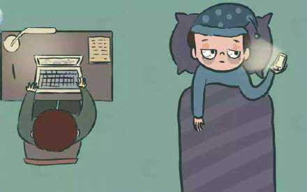 我过着一种不正确的生活。我什么也不做，并且睡得很晚。