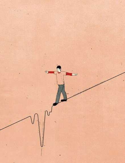 敏感的人比一般人得多承受几倍的痛苦。