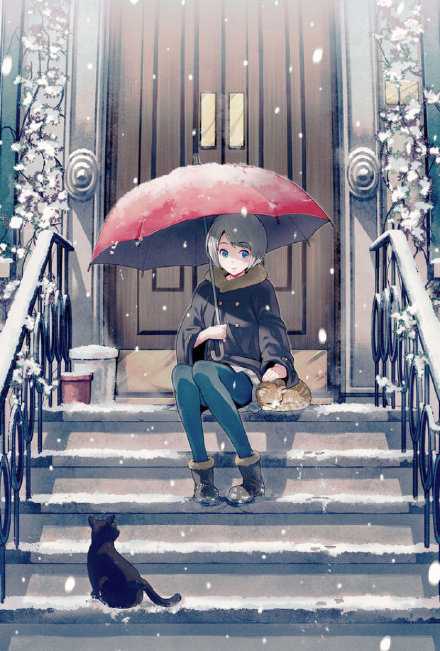 多想在今年的圣诞节，遇见一场大雪，遇见你。